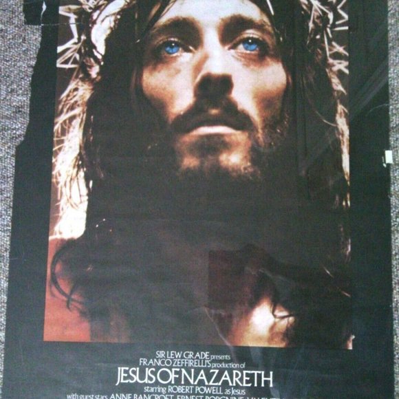 Jesus of Nazareth Original Movie Poster Film Robert Powell Posters Anne Bancroft - Picture 11 of 16